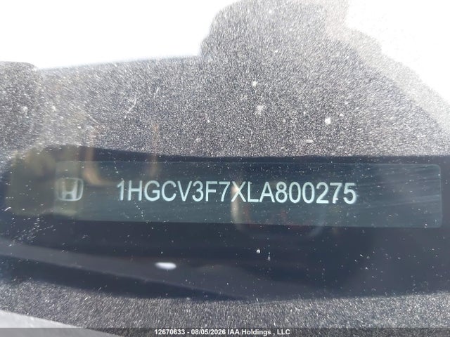 Продажа на аукционе авто 2020 Honda Accord Hybrid, vin: 1HGCV3F7XLA800275, номер лота: 12670633