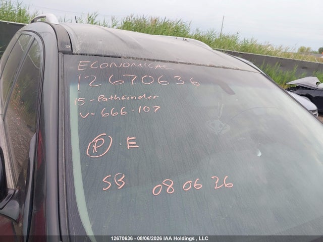 Продажа на аукционе авто 2015 Nissan Pathfinder Platinum/s/sl/sv, vin: 5N1AR2MM6FC666107, номер лота: 12670636