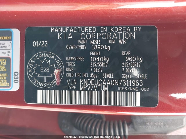 KIA SELTOS EX 2022 KNDEUCAA0N7311963 Image 19