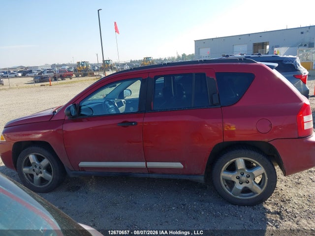 2008 Jeep Compass Limited მანქანა იყიდება აუქციონზე, vin: 1J8FF57W88D639465, აუქციონის ნომერი: 12670657