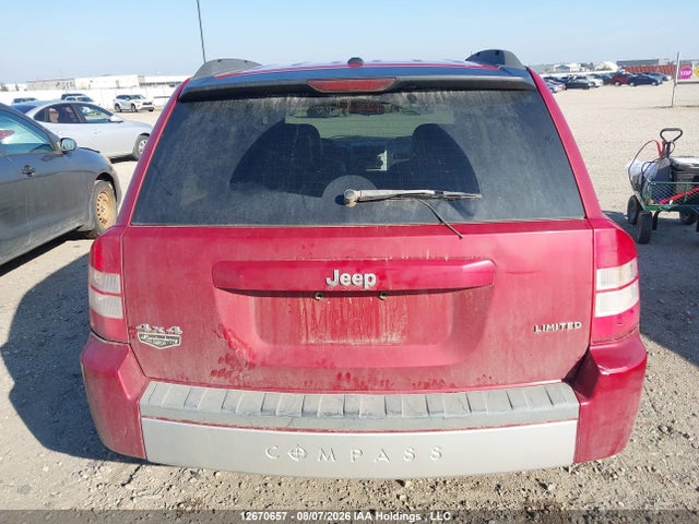 2008 Jeep Compass Limited მანქანა იყიდება აუქციონზე, vin: 1J8FF57W88D639465, აუქციონის ნომერი: 12670657