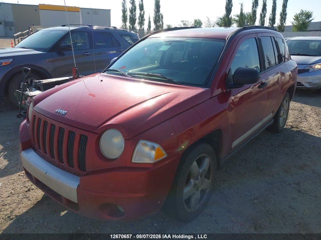 2008 Jeep Compass Limited მანქანა იყიდება აუქციონზე, vin: 1J8FF57W88D639465, აუქციონის ნომერი: 12670657