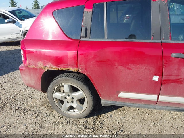 2008 Jeep Compass Limited მანქანა იყიდება აუქციონზე, vin: 1J8FF57W88D639465, აუქციონის ნომერი: 12670657
