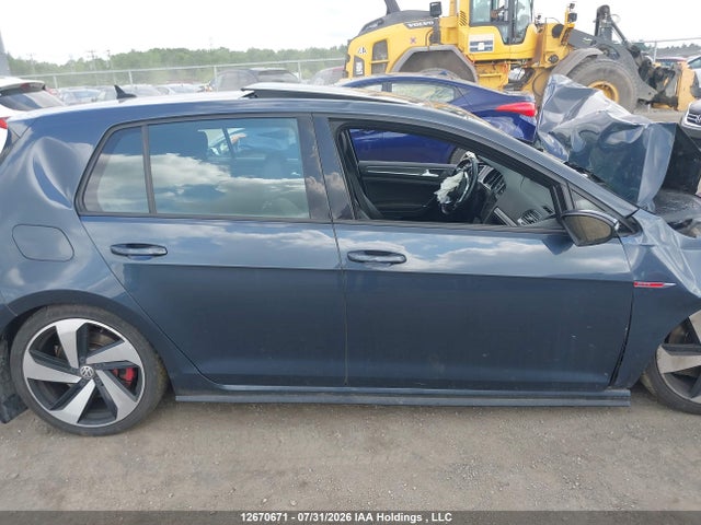 12670671 :رقم المزاد ، 3VW5T7AUXKM001872 vin ، 2019 Volkswagen Golf Gti 5-door/5-door Autobahn/5-door Rabbit مزاد بيع