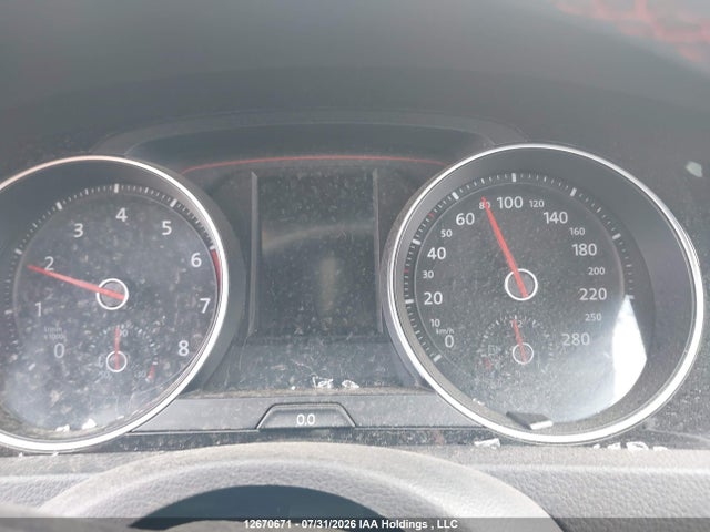 12670671 :رقم المزاد ، 3VW5T7AUXKM001872 vin ، 2019 Volkswagen Golf Gti 5-door/5-door Autobahn/5-door Rabbit مزاد بيع