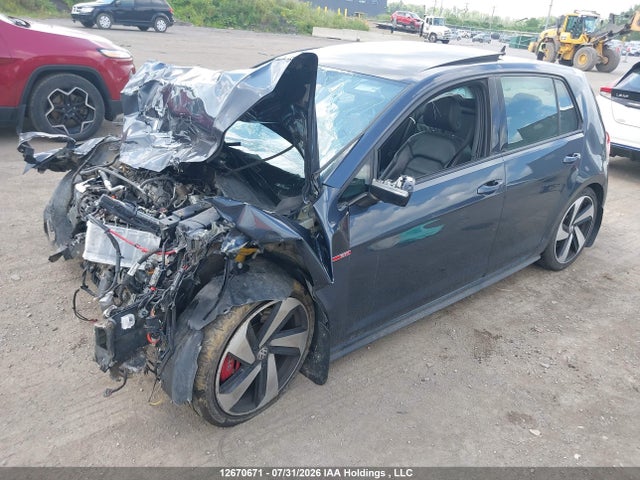12670671 :رقم المزاد ، 3VW5T7AUXKM001872 vin ، 2019 Volkswagen Golf Gti 5-door/5-door Autobahn/5-door Rabbit مزاد بيع
