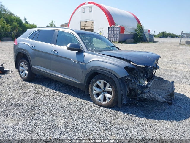 12670694 :رقم المزاد ، 1V2BE2CA0MC223572 vin ، 2021 Volkswagen Atlas Cross Sport Sel مزاد بيع
