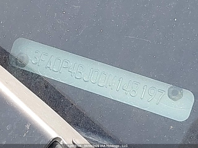12670704 :رقم المزاد ، 3FADP4BJ0DM148197 vin ، 2013 Ford Fiesta Se مزاد بيع