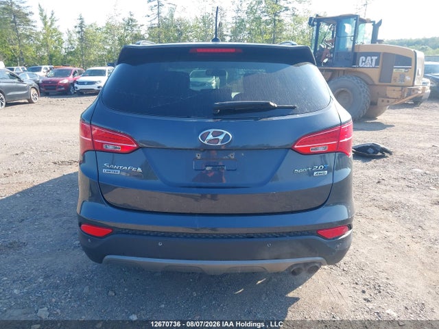 12670736 :رقم المزاد ، 5XYZUDLA8GG319335 vin ، 2016 Hyundai Santa Fe Sport 2.0t Limited مزاد بيع