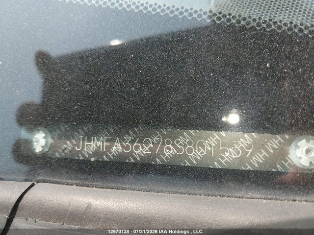 Продажа на аукционе авто 2008 Honda Civic Hybrid, vin: JHMFA36278S801539, номер лота: 12670738
