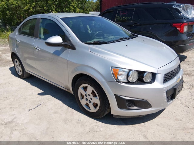 2013 Chevrolet Sonic Lt მანქანა იყიდება აუქციონზე, vin: 1G1JC5SH8D4219968, აუქციონის ნომერი: 12670757