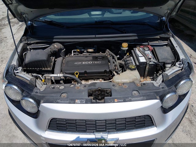 2013 Chevrolet Sonic Lt მანქანა იყიდება აუქციონზე, vin: 1G1JC5SH8D4219968, აუქციონის ნომერი: 12670757