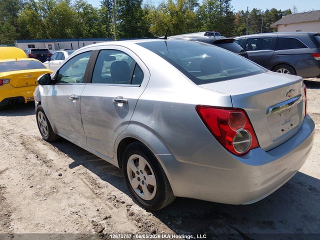 2013 Chevrolet Sonic Lt მანქანა იყიდება აუქციონზე, vin: 1G1JC5SH8D4219968, აუქციონის ნომერი: 12670757