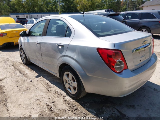 2013 Chevrolet Sonic Lt მანქანა იყიდება აუქციონზე, vin: 1G1JC5SH8D4219968, აუქციონის ნომერი: 12670757