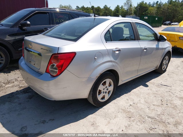 2013 Chevrolet Sonic Lt მანქანა იყიდება აუქციონზე, vin: 1G1JC5SH8D4219968, აუქციონის ნომერი: 12670757