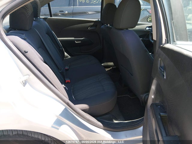 2013 Chevrolet Sonic Lt მანქანა იყიდება აუქციონზე, vin: 1G1JC5SH8D4219968, აუქციონის ნომერი: 12670757