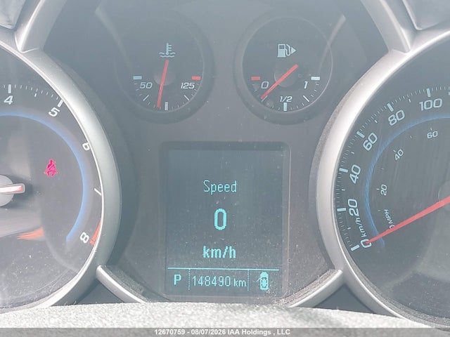 12670759 :رقم المزاد ، 1G1PC5SHXC7339603 vin ، 2012 Chevrolet Cruze مزاد بيع