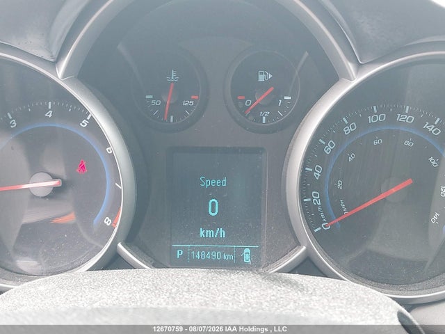 12670759 :رقم المزاد ، 1G1PC5SHXC7339603 vin ، 2012 Chevrolet Cruze مزاد بيع