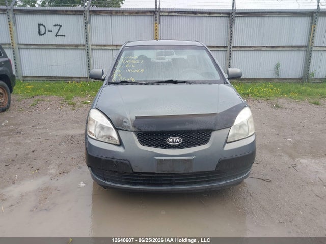 2006 Kia Rio Ex მანქანა იყიდება აუქციონზე, vin: KNADE123366140269, აუქციონის ნომერი: 12640607
