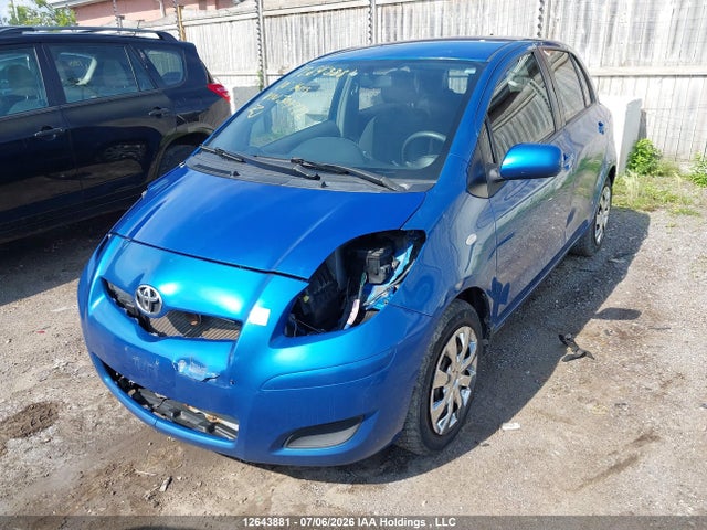 12643881 :رقم المزاد ، JTDKT4K33A5309772 vin ، 2010 Toyota Yaris Rs مزاد بيع