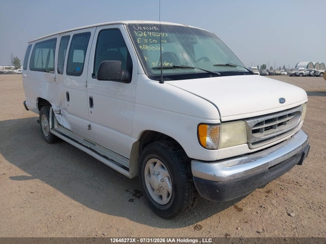 12648273 :رقم المزاد ، 1FBSS31L81HA80023 vin ، 2001 Ford E-350 Super Duty Xl/xlt مزاد بيع