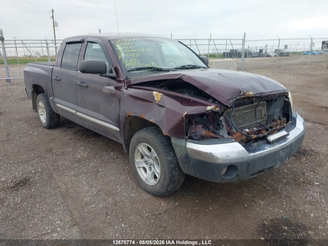 12670774 :رقم المزاد ، 1D7HW48K95S127975 vin ، 2005 Dodge Dakota Quad Slt مزاد بيع