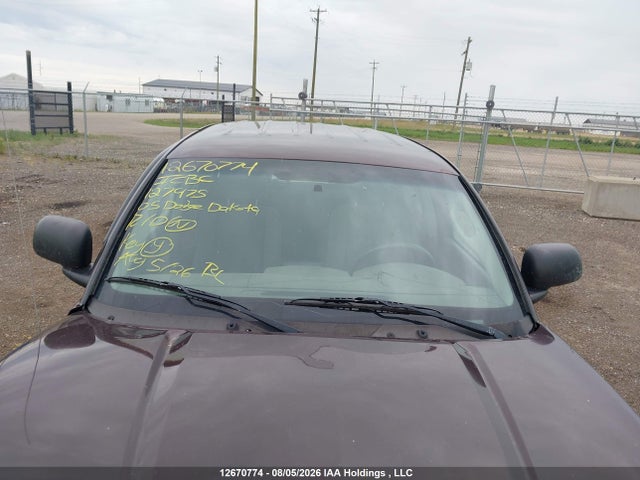 12670774 :رقم المزاد ، 1D7HW48K95S127975 vin ، 2005 Dodge Dakota Quad Slt مزاد بيع