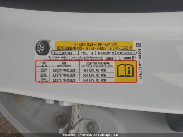 GMC Sierra 3500hd Sle 2020 1GT49TE74LF227577 Image 9