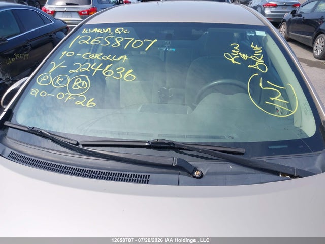 12658707 :رقم المزاد ، 2T1BU4EE1AC224636 vin ، 2010 Toyota Corolla Ce مزاد بيع