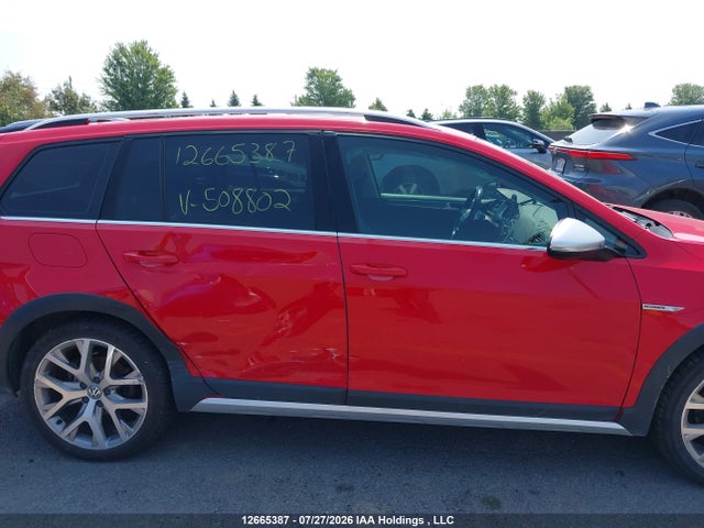 3VWH17AU0KM508802 Volkswagen Golf Alltrack S/se/sel
