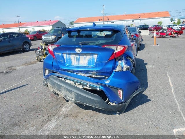 2018 Toyota C-hr Xle მანქანა იყიდება აუქციონზე, vin: NMTKHMBX7JR038518, აუქციონის ნომერი: 12670775