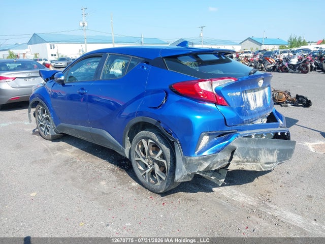 2018 Toyota C-hr Xle მანქანა იყიდება აუქციონზე, vin: NMTKHMBX7JR038518, აუქციონის ნომერი: 12670775