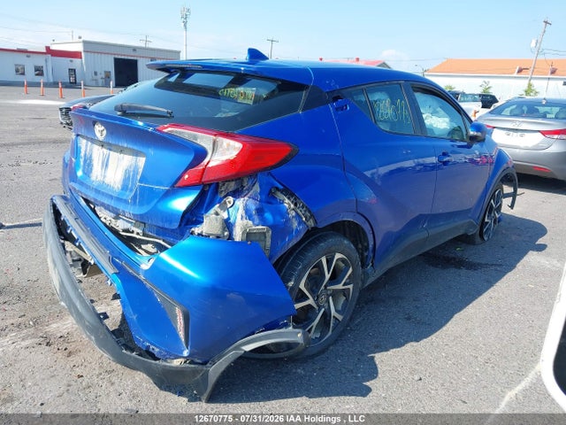 2018 Toyota C-hr Xle მანქანა იყიდება აუქციონზე, vin: NMTKHMBX7JR038518, აუქციონის ნომერი: 12670775
