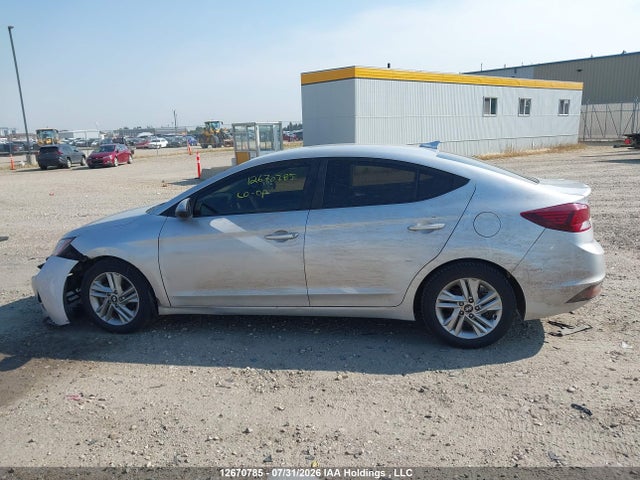 12670785 :رقم المزاد ، KMHD84LF6KU736384 vin ، 2019 Hyundai Elantra Preferred مزاد بيع