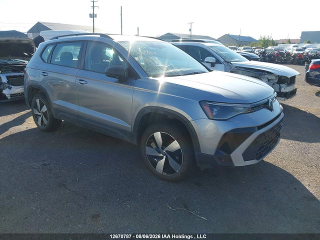 12670787 :رقم المزاد ، 3VV8C7B22SM050952 vin ، 2025 Volkswagen Taos S مزاد بيع