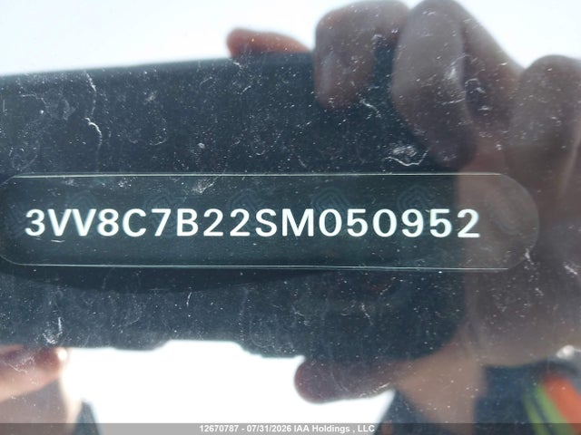 12670787 :رقم المزاد ، 3VV8C7B22SM050952 vin ، 2025 Volkswagen Taos S مزاد بيع