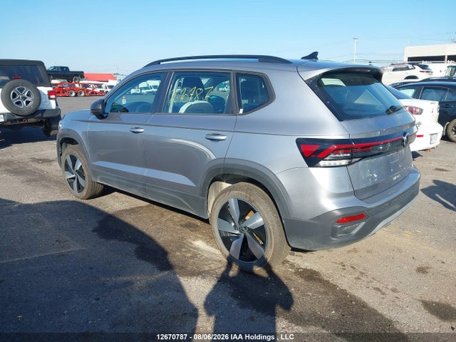 12670787 :رقم المزاد ، 3VV8C7B22SM050952 vin ، 2025 Volkswagen Taos S مزاد بيع