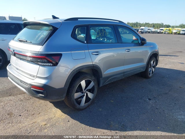 12670787 :رقم المزاد ، 3VV8C7B22SM050952 vin ، 2025 Volkswagen Taos S مزاد بيع