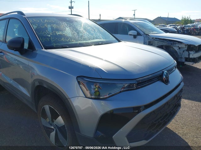 12670787 :رقم المزاد ، 3VV8C7B22SM050952 vin ، 2025 Volkswagen Taos S مزاد بيع
