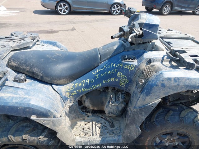 2024 Kawasaki Kvf750 N მანქანა იყიდება აუქციონზე, vin: JKAVFDN16RB501404, აუქციონის ნომერი: 12670790