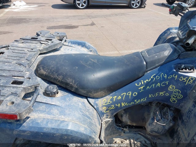 2024 Kawasaki Kvf750 N მანქანა იყიდება აუქციონზე, vin: JKAVFDN16RB501404, აუქციონის ნომერი: 12670790