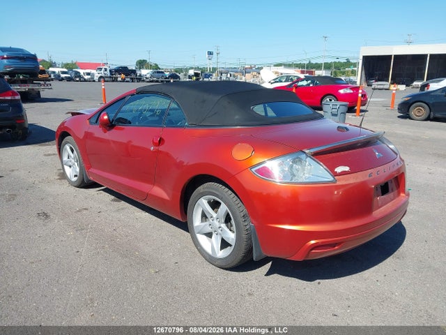 Продаж на аукціоні авто 2009 Mitsubishi Eclipse Spyder Gs, vin: 4A3AL25F39E041577, номер лоту: 12670796