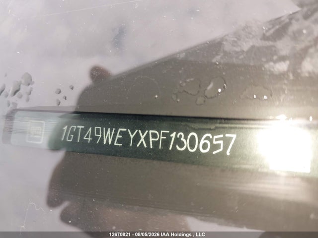 12670821 :رقم المزاد ، 1GT49WEYXPF130657 vin ، 2023 Gmc Sierra 3500hd Denali مزاد بيع