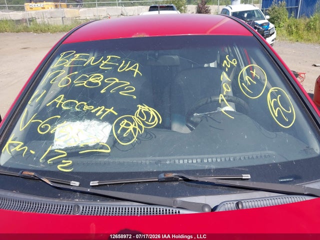 12658972 :رقم المزاد ، KMHCN4BCXBU615577 vin ، 2011 Hyundai Accent Gl مزاد بيع