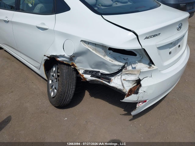 2016 Hyundai Accent Gl მანქანა იყიდება აუქციონზე, vin: KMHCT4AE6GU991614, აუქციონის ნომერი: 12663094