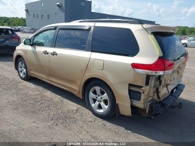 Aukcja sprzedaży 2011 Toyota Sienna V6 7 Passenger, vin: 5TDZK3DC6BS080296, numer aukcji: 12663296
