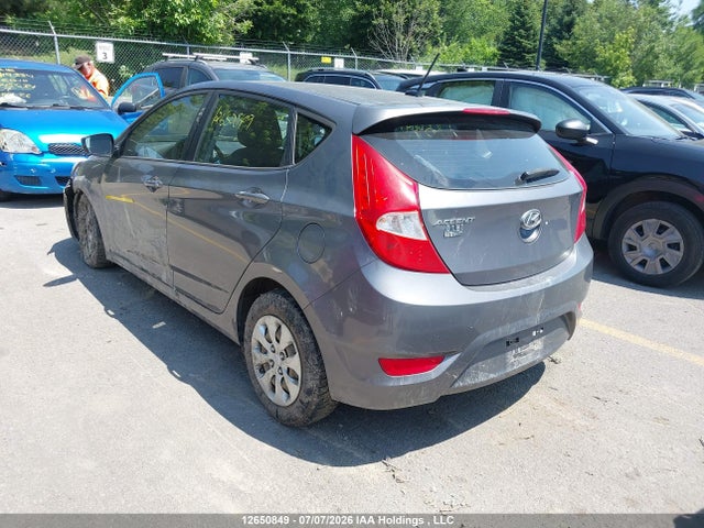 12650849 :رقم المزاد ، KMHCT5AEXFU210954 vin ، 2015 Hyundai Accent Gl مزاد بيع