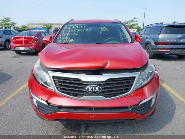 2013 Kia Sportage Lx მანქანა იყიდება აუქციონზე, vin: KNDPB3A27D7370112, აუქციონის ნომერი: 12658019