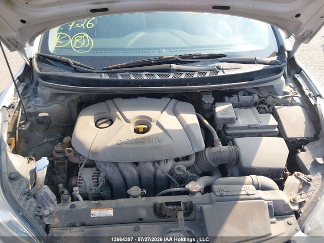 12664397 :رقم المزاد ، 5NPDH4AE3CH109104 vin ، 2012 Hyundai Elantra Gls مزاد بيع