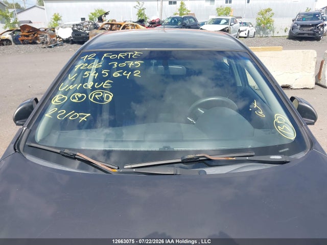 2012 Kia Forte 2.0l Lx მანქანა იყიდება აუქციონზე, vin: KNAFT4A25C5545642, აუქციონის ნომერი: 12663075